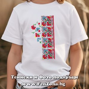 Детска тениска с шевица 04