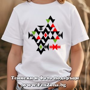 Детска тениска с шевица – канатица 28