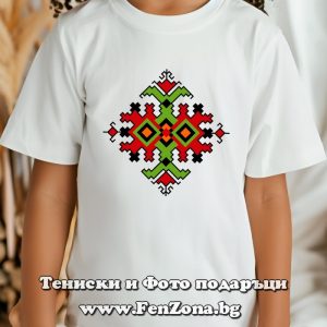 Детска тениска с шевица 13