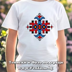Детска тениска с шевица 14