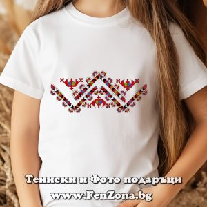 Детска тениска с шевица 16