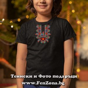 Детска тениска с шевица – пазва 22 - Image 2