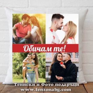 Възглавница със снимка  - Модел 01-006