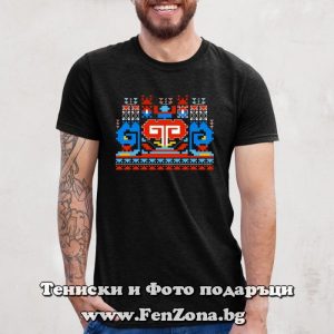 Мъжка тениска с шевица 36 - Image 2