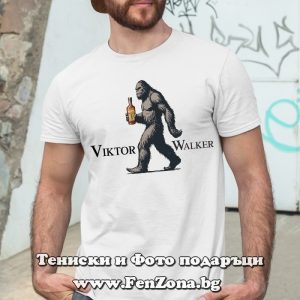 Мъжка тениска с щампа Viktor Walker - Image 3