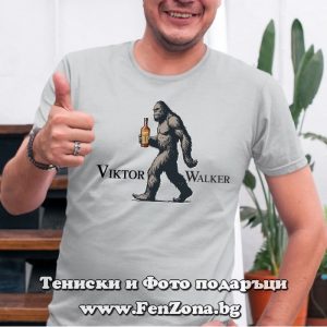 Мъжка тениска с щампа Viktor Walker - Image 2