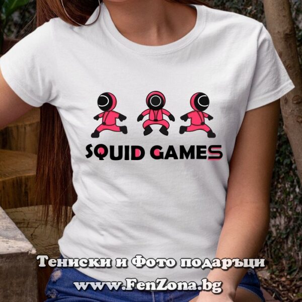 Дамска тениска Squid Games