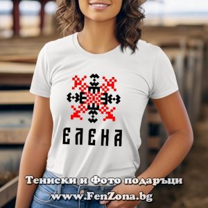 Дамска тениска с шевица – Елена