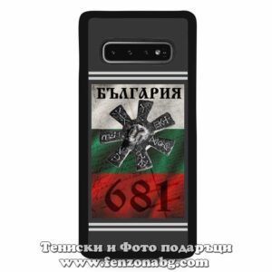 Кейс за телефон с дизайн Българско знаме и розета