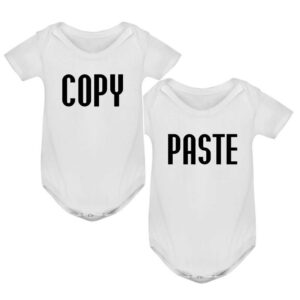 Бебешки бодита с надпис - Copy / Paste