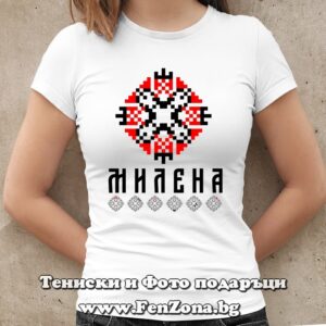Дамска тениска с шевица – Милена