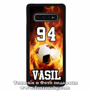 Кейс за телефон с име футболен