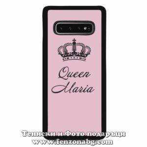 Кейс за телефон с име и корона 01