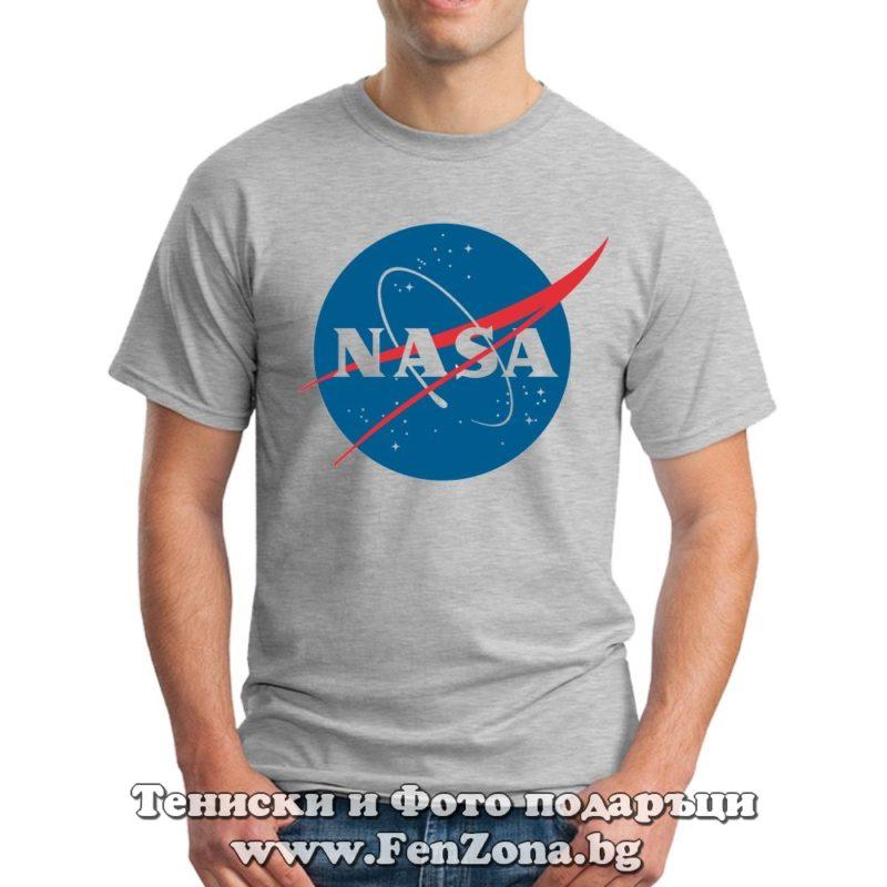 Мъжка тениска с лого NASA 01 - Image 2