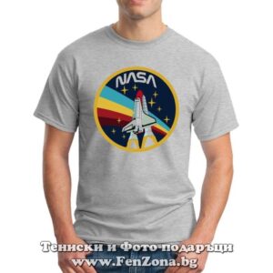 Мъжка тениска с лого NASA 02 - Image 2