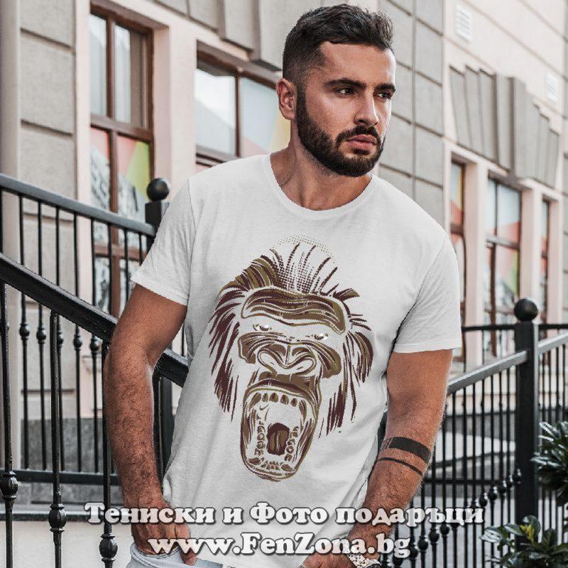 Мъжка тениска с щампа – Ape