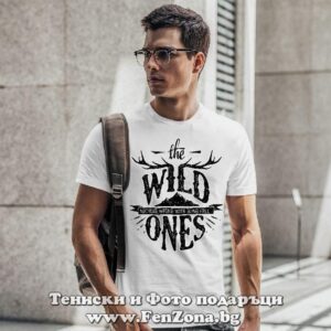 Мъжка тениска с щампа – The Wild Ones
