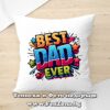 Възглавница с надпис Best dad ever