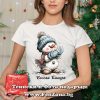 Дамска коледна тениска Весела Коледа, Подарък за Коледа