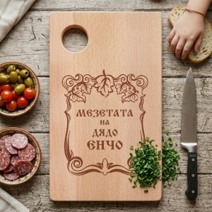 Гравирана дъска подарък за имен ден - Фен Зона