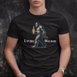Мъжка тениска с надпис Lyubo Walker - Image 2